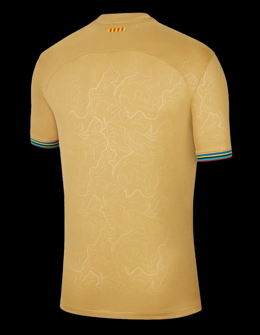 maillot-exterieur-fc-barcelone-saison-deux-mille-vingt-deux-deux-mille-vingt-trois camiseta segunda equipación FC Barcelona temporada dos mil veintidós dos mil veintitrés