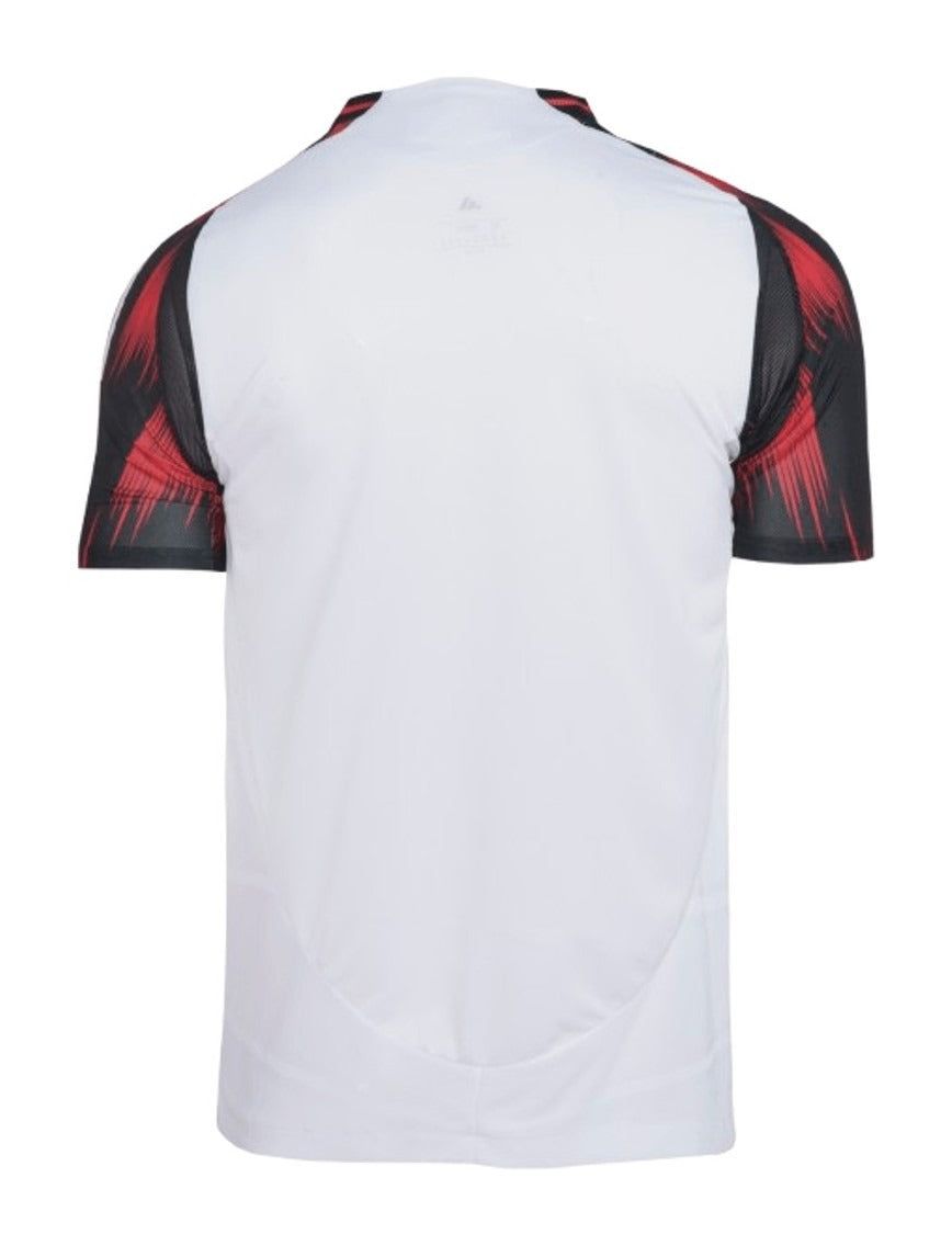 camiseta segunda equipación Flamengo temporada 2025 equipación oficial rojo negro fútbol