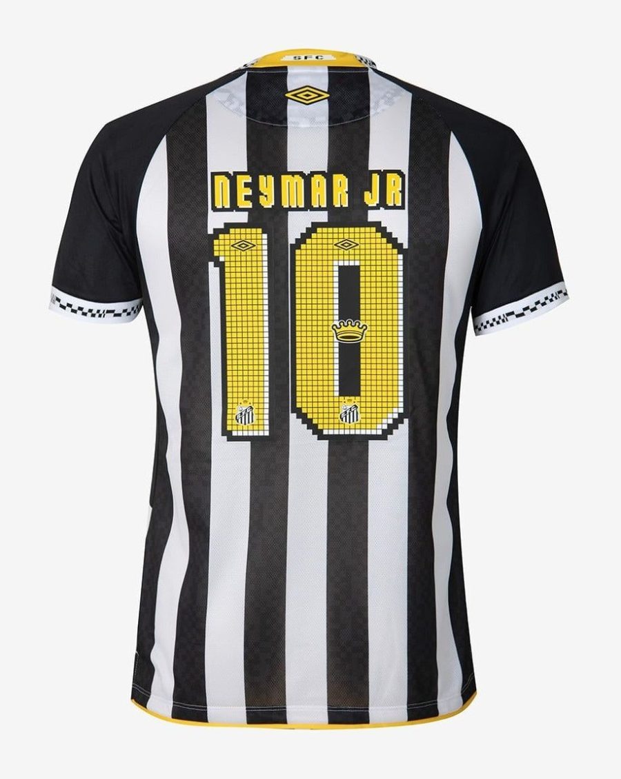 camiseta segunda equipación Santos FC temporada 2025 equipación de fútbol