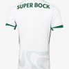 maillot-exterieur-sporting-cp-saison-2025-2026-tenue-de-football-verte-et-blanche camiseta segunda equipación Sporting CP temporada 2025 2026 equipación de fútbol verde y blanca
