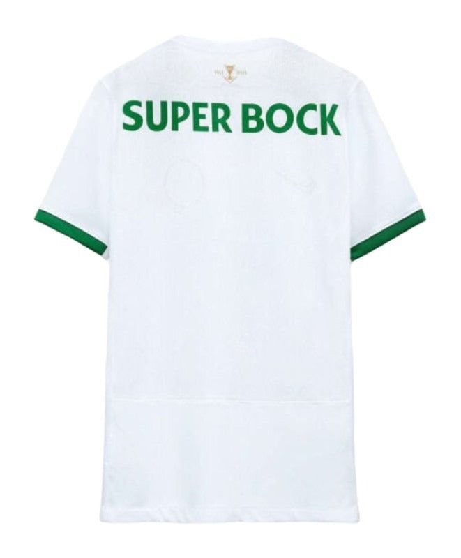 maillot-exterieur-sporting-cp-saison-deux-mille-vingt-quatre-deux-mille-vingt-cinq camiseta exterior Sporting CP temporada dos mil veinticuatro dos mil veinticinco