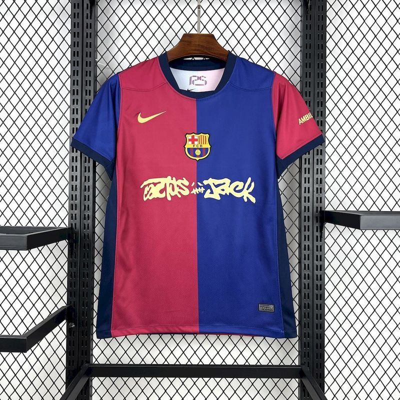 MAILLOT FC BARCELONA X TRAVIS SCOTT 20242025