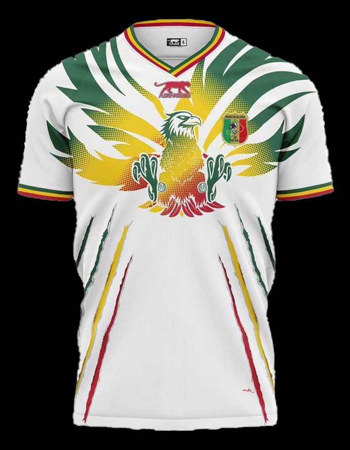 camiseta mali primera equipación 2024
