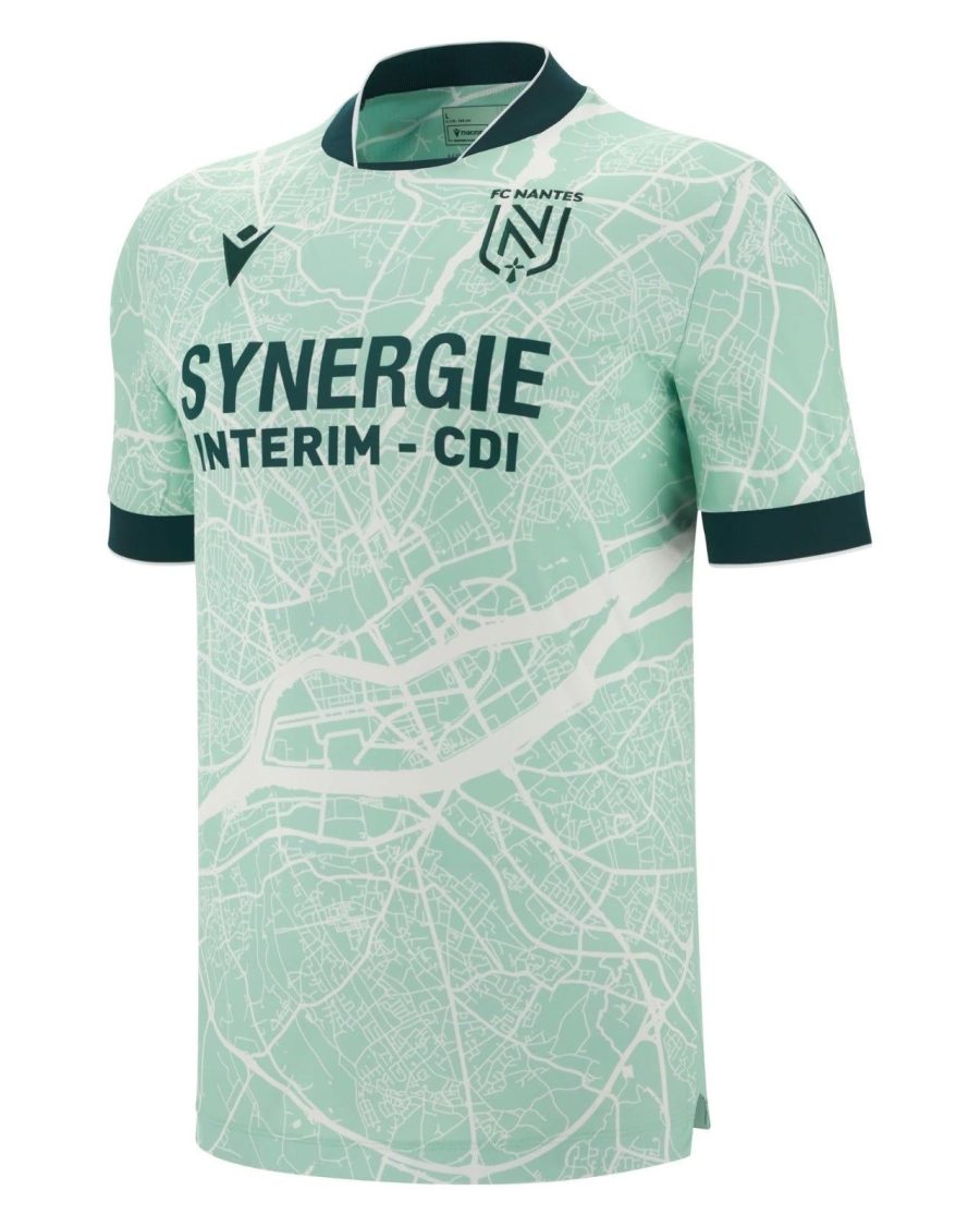 maillot-nantes-exterieur-20252026 CAMISETA NANTES SEGUNDA EQUIPACIÓN 20252026