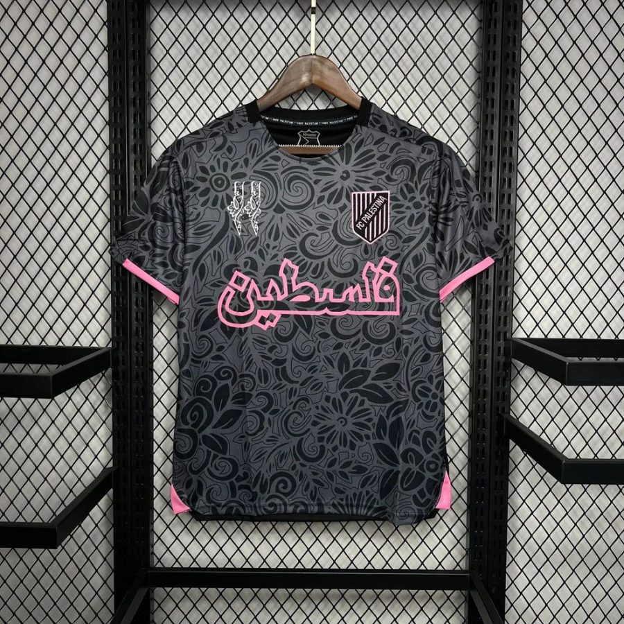 maillot-palestine-x-farrah-azam-noir-20242025 MAILLOT PALESTINE X FARRAH AZAM NOIR 20242025