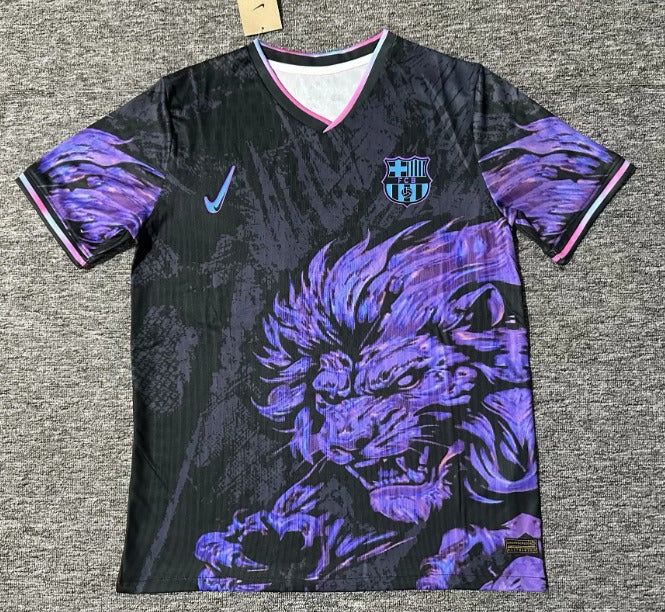 Camiseta previa al partido FC Barcelona temporada 2025 2026 equipación de calentamiento