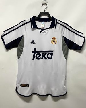 CAMISETA REAL MADRID PRIMERA EQUIPACIÓN 20002001