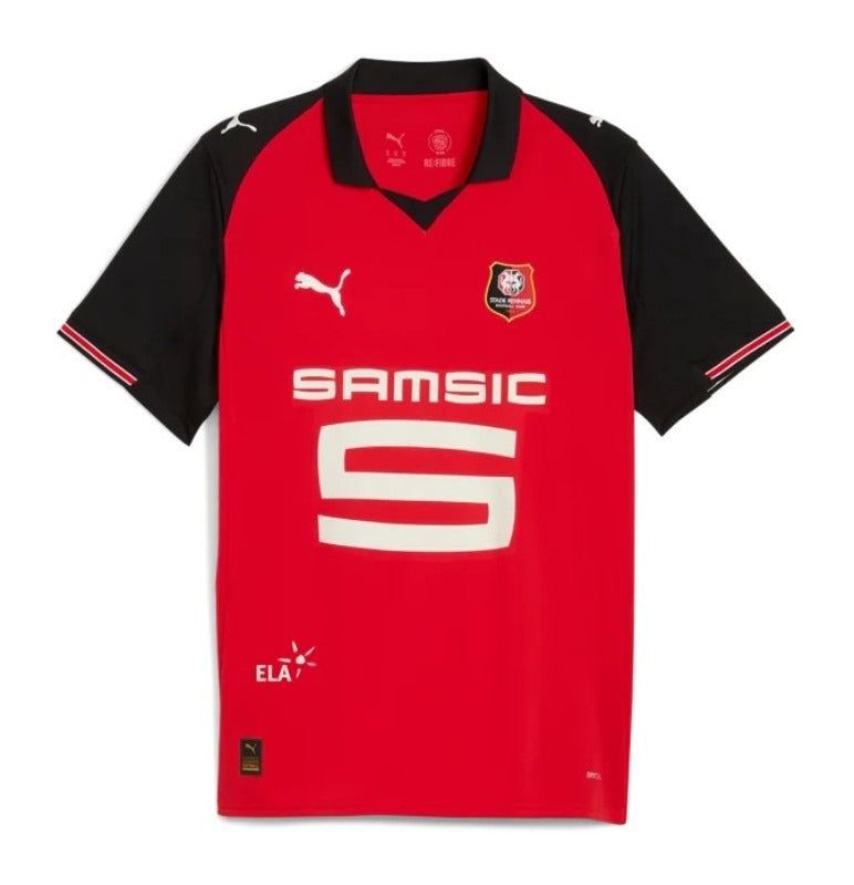 maillot-rennes-domicile-20252026 CAMISETA RENNES PRIMERA EQUIPACIÓN 20252026