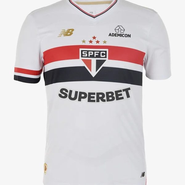 Camiseta Sao Paulo FC Primera Equipación 2025