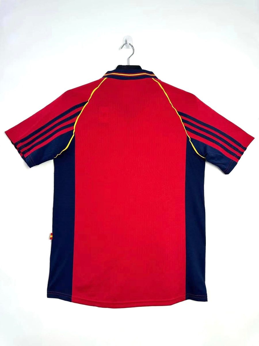 shirt-vintage-equipe-nationale-espagne-edition-collector-saison-mille-neuf-cent-quatre-vingt-dix-huit shirt vintage equipe nationale espagne edition collector saison mille neuf cent quatre vingt dix huit
