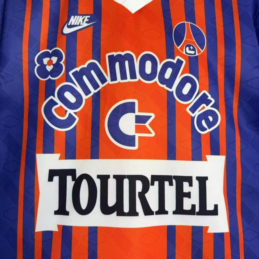 shirt-vintage-paris-sg-domicile-annees-90-sponsor-opel camiseta vintage Paris SG primera equipación años 90 patrocinador Opel