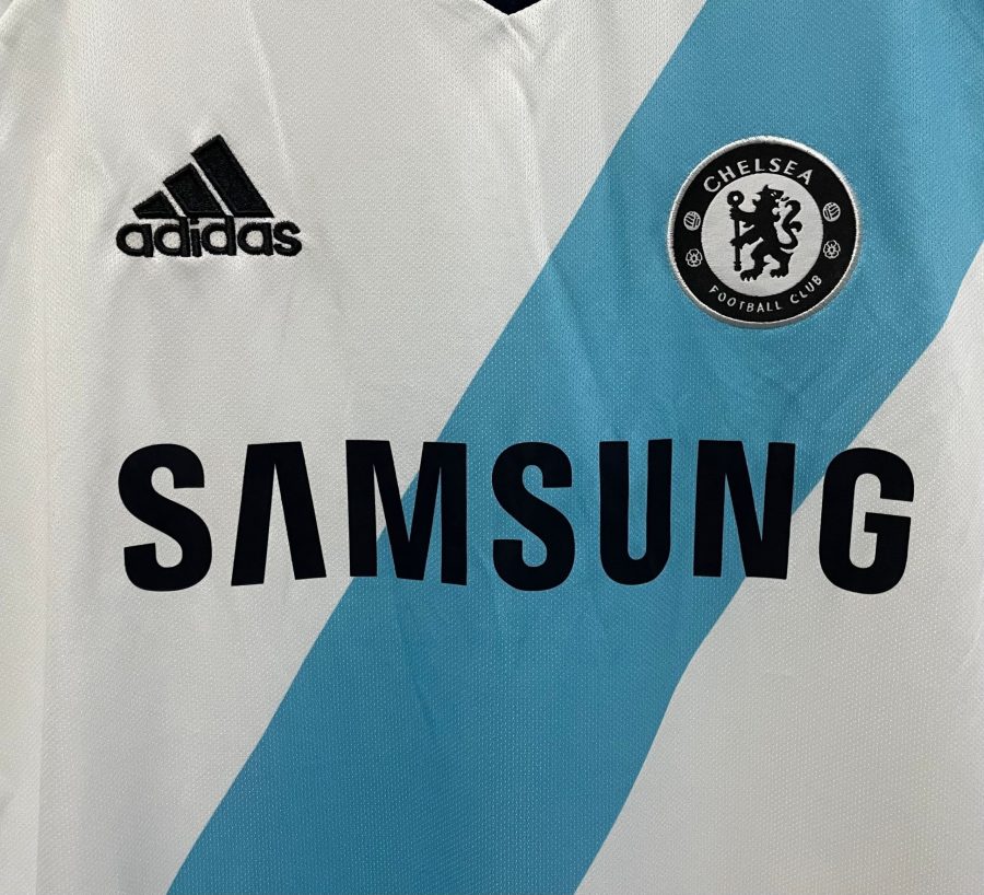 tenue de football Chelsea bleu domicile extérieur deux mille douze deux mille treize