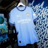 tenue-de-football-manchester-city-a-domicile-jersey-supporter-adulte-et-enfant ropa de fútbol Manchester City de primera equipación jersey aficionado adulto y niños