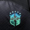 Equipación fútbol Brasil negra edición concept para aficionado