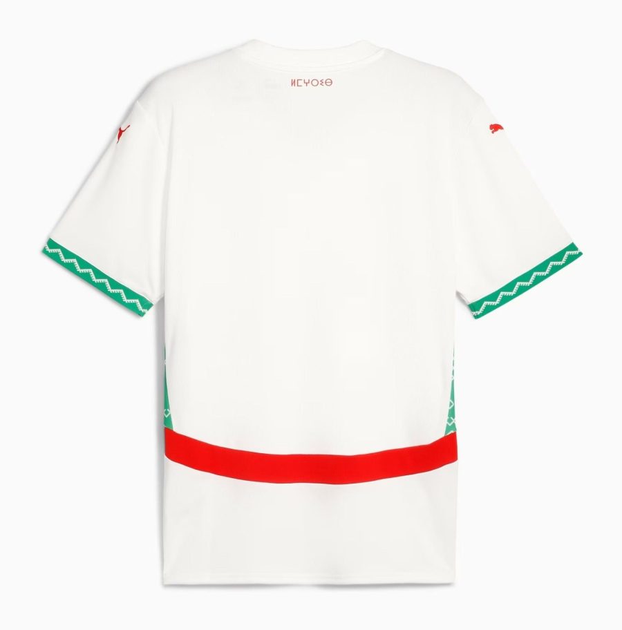 equipación oficial de fútbol Marruecos versión segunda equipación para aficionados 2024 2025