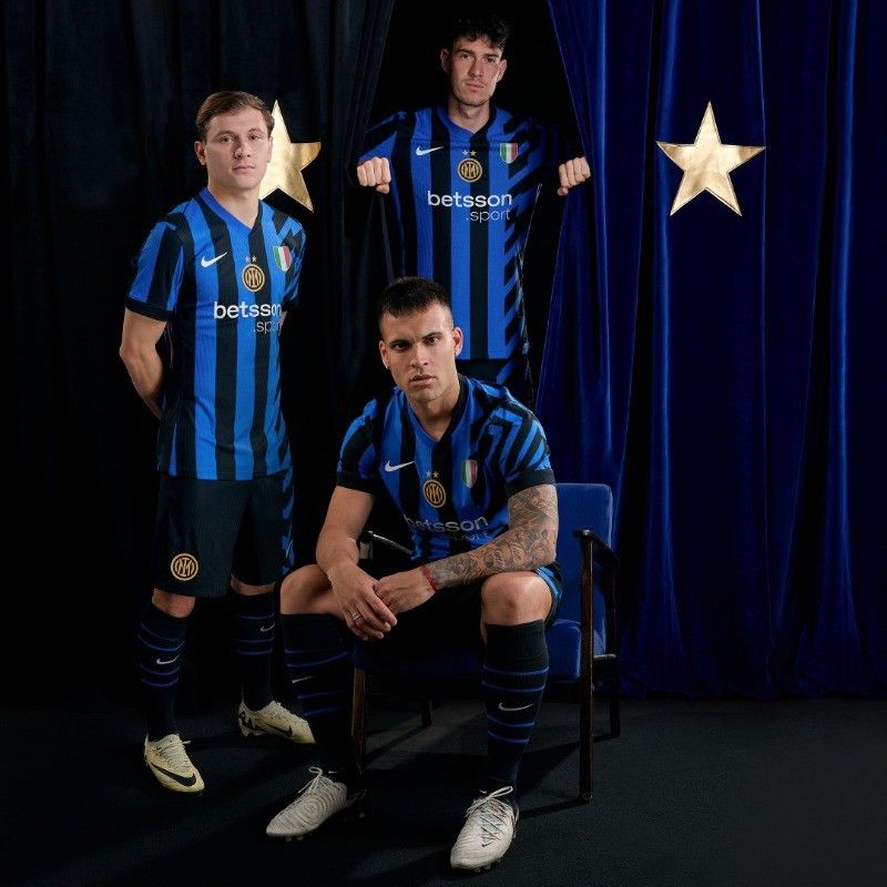 Equipación oficial Inter Milán primera equipación camiseta de fútbol rayas nerazzurri