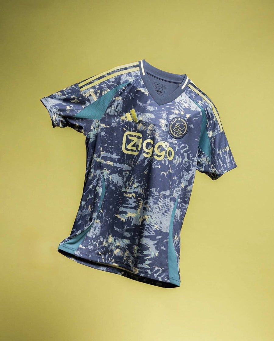 tshirt-de-football-ajax-amsterdam-exterieur-2024-2025-pour-supporter Camiseta de fútbol Ajax Amsterdam segunda equipación 2024 2025 para aficionado
