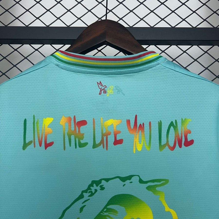 Camiseta fútbol Ajax Ámsterdam homenaje Bob Marley equipación primera equipación 2025 2026