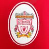 Tunique de football Liverpool rouge manches longues édition rétro années 90