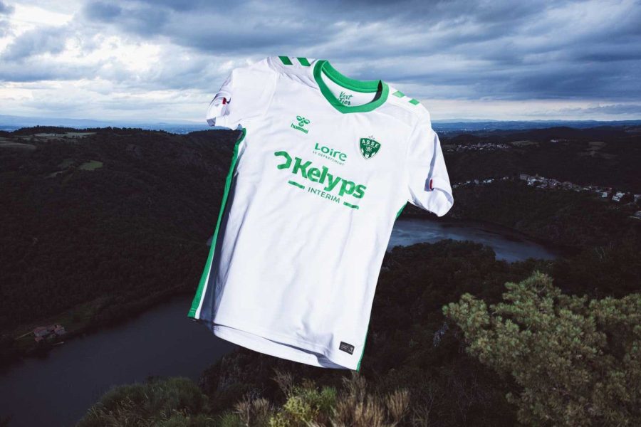 tunique de football Saint Étienne extérieur coupe homme collection 2024 2025