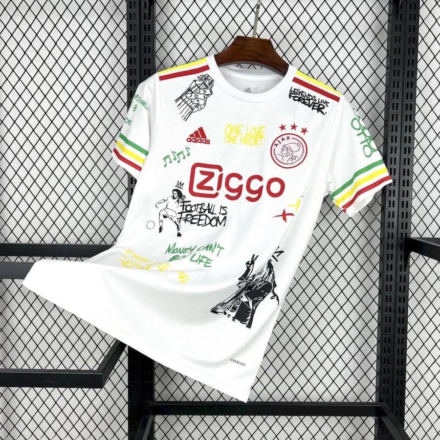 Camiseta Ajax Amsterdam Bob Marley 2025 2026