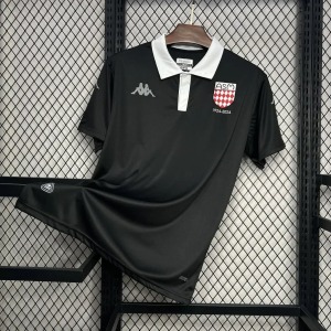 Camiseta AS Monaco 2024-2025 negro oficial