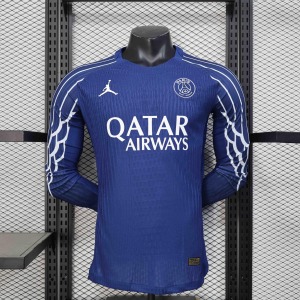 Camiseta Paris Saint-Germain 24-25 Fourth Kit Mangas Largas