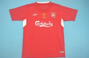 Camiseta Liverpool Primera Equipación 2004/05