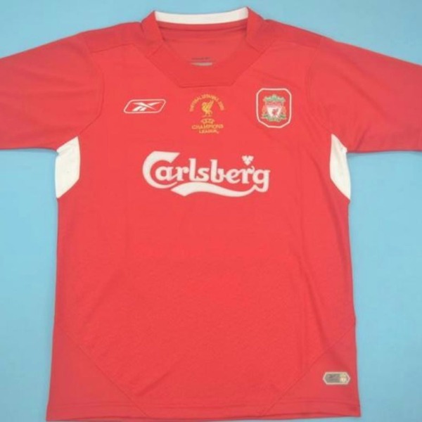 Camiseta Liverpool Primera Equipación 2004/05