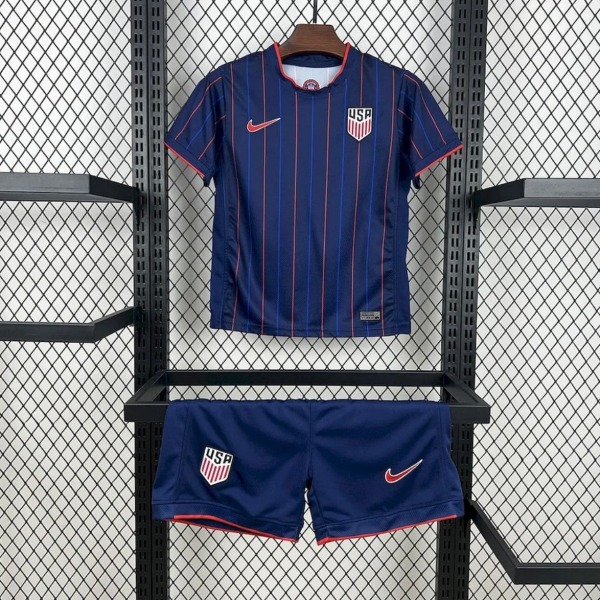 Camiseta Estados Unidos Segunda Equipación 2025 Niños