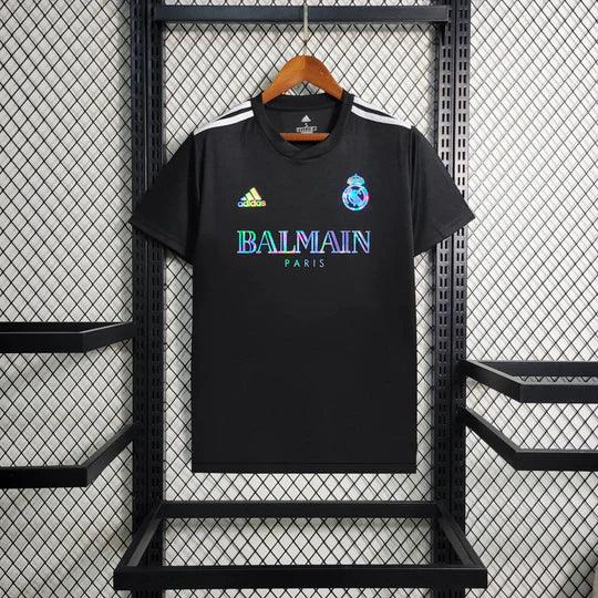 Maillot Real Madrid 2023-2024 Noir Balmain