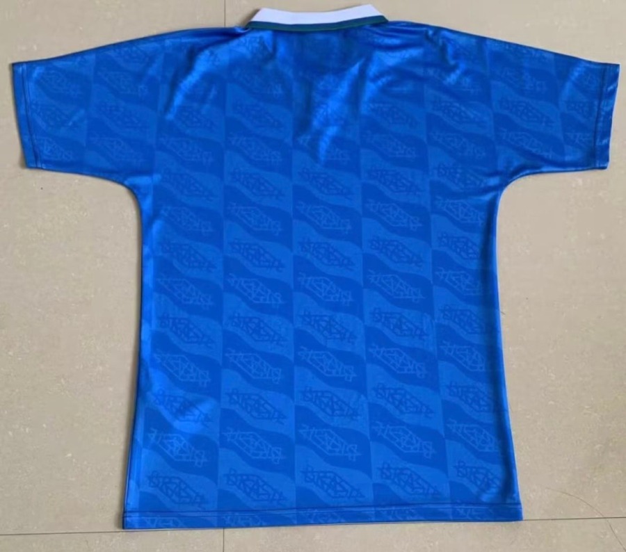 Camiseta Brasil 1992 Segunda Equipación