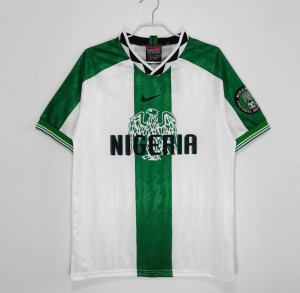 Camiseta Nigeria Segunda Equipación 1996