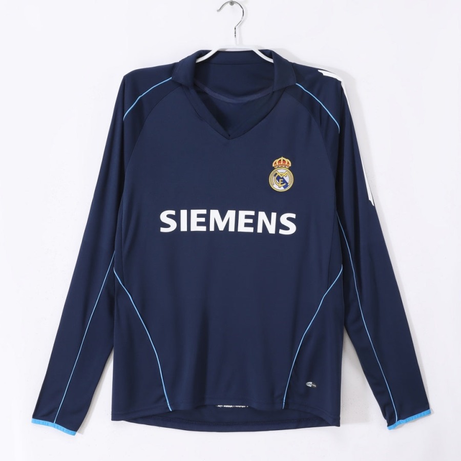 Maillot Real Madrid Extérieur 2005-2006 Manches Longues