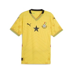 Camiseta Ghana Segunda Equipación CAN 2025-26
