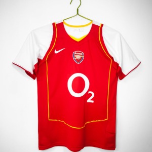 Camiseta Arsenal Primera Equipación Retro 2004-2005