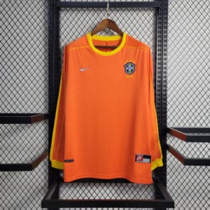 Camiseta Brasil Portero Mangas Largas 1998