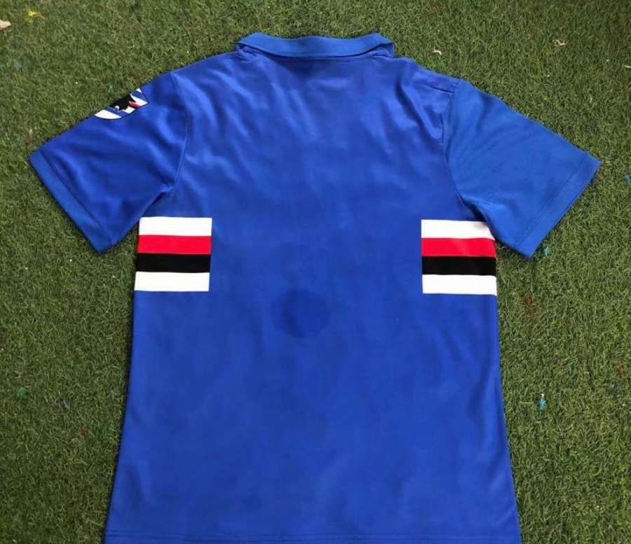 Camiseta Sampdoria Primera Equipación 1990/91