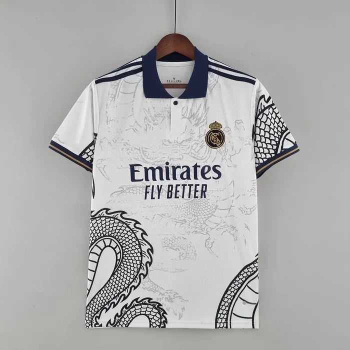 Maillot Real Madrid 2023-2024 Édition Dragon Blanc