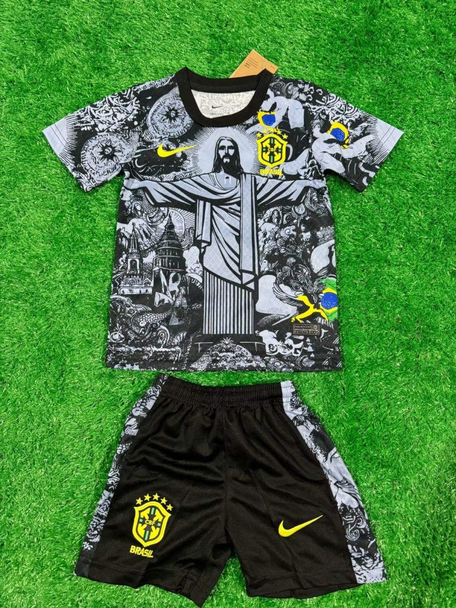 12a08eee-c1fd-4d8e-b1f9-55713805b9af_4c39e836-380c-4e20-a649-4d574cb4ff4f.jpg Camiseta Brasil Niños 24/25 Negro Especial