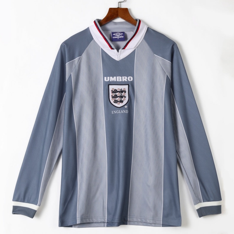 134893adaec501e2be45d43bfe878b6a.jpg Maillot Angleterre Extérieur 1996 Rétro Manches Longues