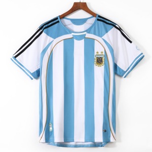 Camiseta Argentina Primera Equipación 2006 Retro