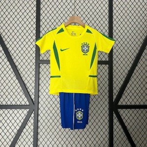 Camiseta Niños Brasil Retro 2002