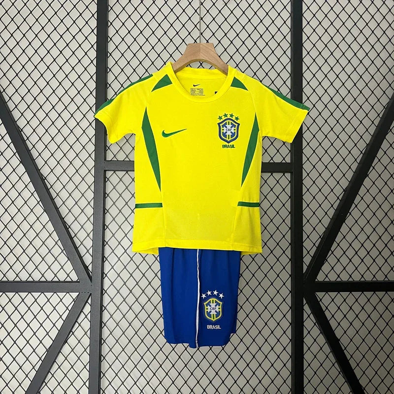 Camiseta Niños Brasil Retro 2002