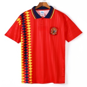 Camiseta España Primera Equipación 1994-1995 Retro