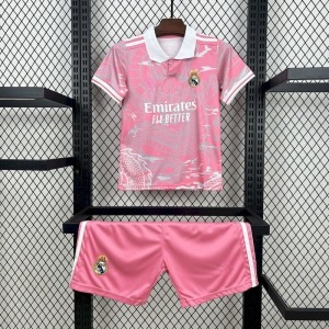 Camiseta Real Madrid Niños Rosa 24/25