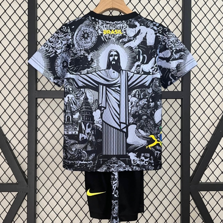 1f2e70e83844b5c261dac6116338fd33.jpg Camiseta Brasil Niños 24/25 Negro Especial
