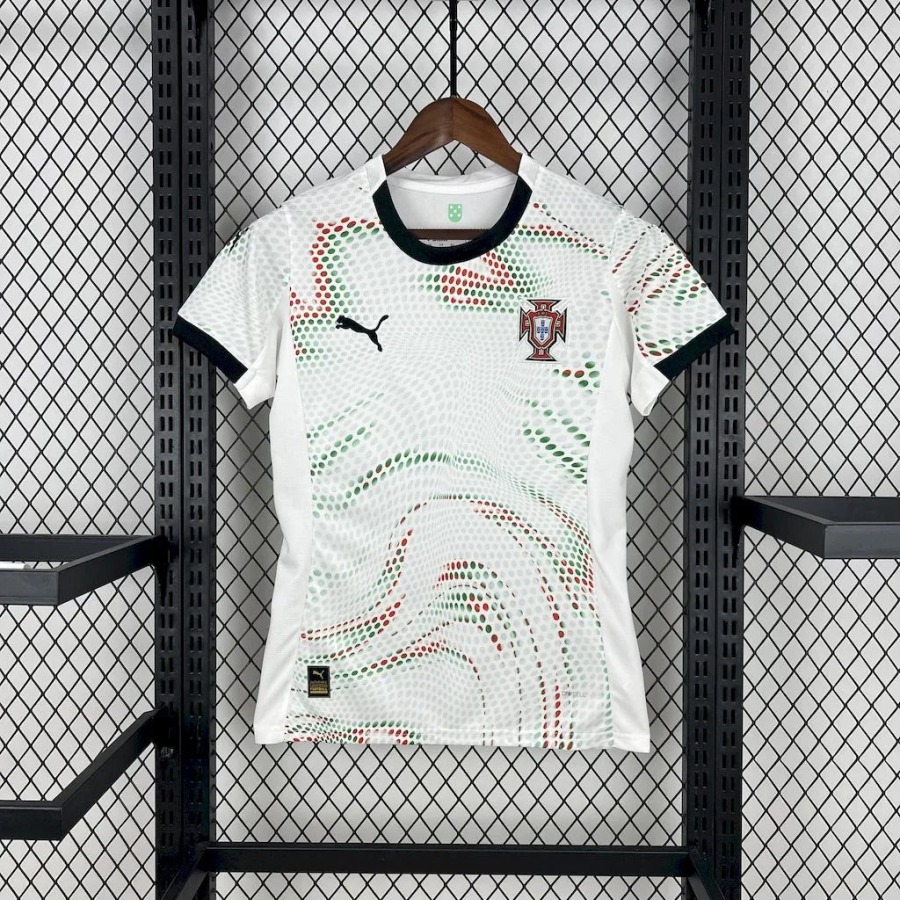 Camiseta Portugal Segunda Equipación Mujer 2025