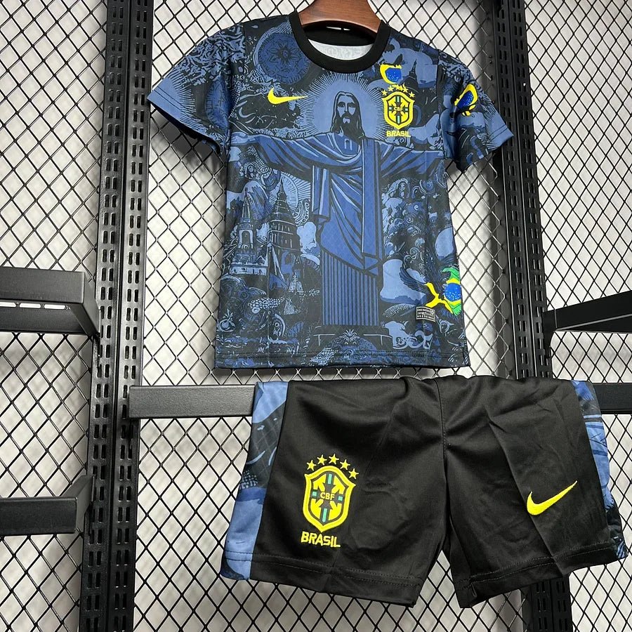 23039D58-6A6F-4717-84BE-E34241330DB8.jpg Camiseta Brasil Primera Equipación Niños 2024-2025