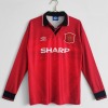 Camiseta Manchester United 1994/95 Primera Equipación Mangas Largas